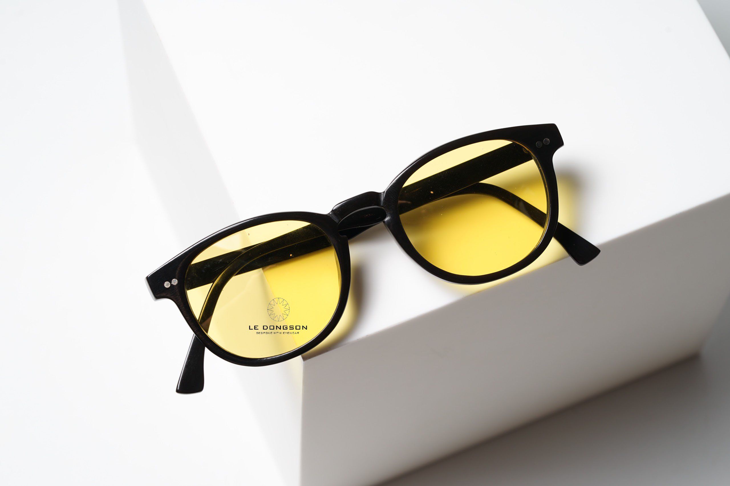 LDS0029 - Black Matt - Yellow Lens